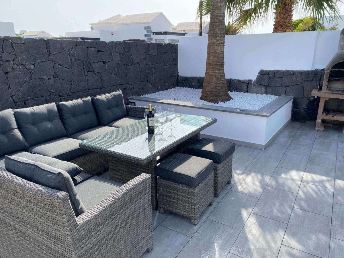 Stunning Villa Arabella - Heated Pool - Bbq - Amazing Terrace - Playa Blanca Exterior foto